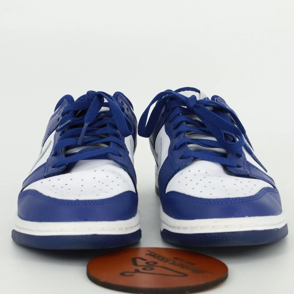 Nike Dunk Low Polar Blue White Leather Sneakers DV0833-400 Mens 6.5 Athleisure